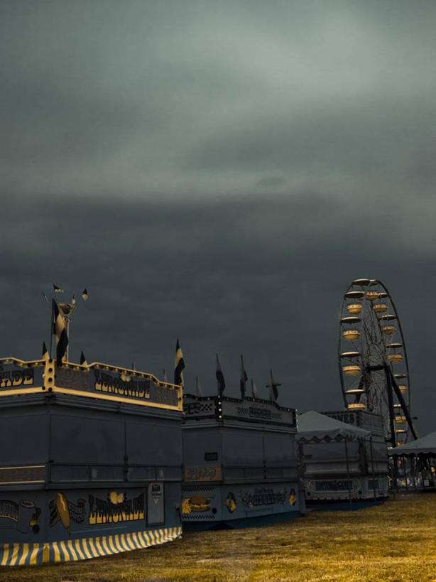 无人,竖图,室外,暴风雨,美国,帐篷,乌云,云,天气,货摊,天空,黄昏,摄影,大转轮,彩图