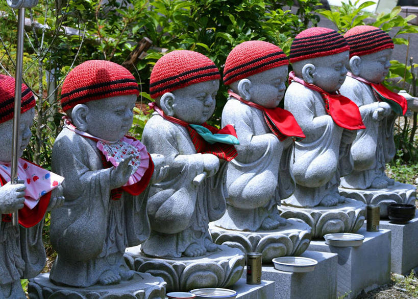 无人,横图,室外,白天,爱知县,日本,一排,日本文化,整齐,雕像,排列,摄影,宗教,神殿,宗教建筑,队列,灵性,彩图,传统文化