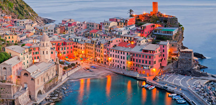 无人,横图,全景,俯视,室外,白天,通讯,海洋,建筑,意大利,欧洲,反射,乡村,摄影,照亮,南欧,意大利文化,意大利共和国,利古里亚,利古里亚大区,五渔村,五乡地,彩图,高角度拍摄