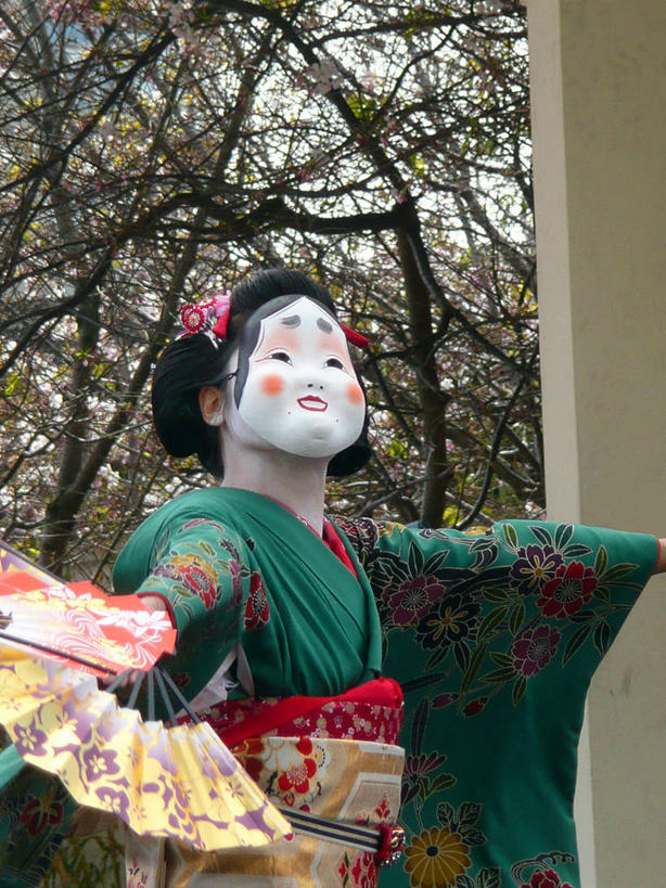 成年人,一个人,竖图,室外,白天,美国,仅一个女性,花纹,和服,庆祝,日本文化,折扇,拿着,树,个性,遮,遮掩,摄影,掩盖,遮挡,遮盖,掩饰,半身,彩图,传统服装,传统文化,樱花节,传统节日