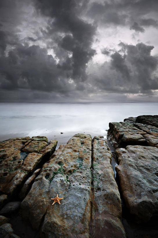 无人,竖图,室外,白天,海洋,多云,海星,葡萄牙,乌云,云,苔藓,自然,摄影,岩层,海滩,岩石,彩图