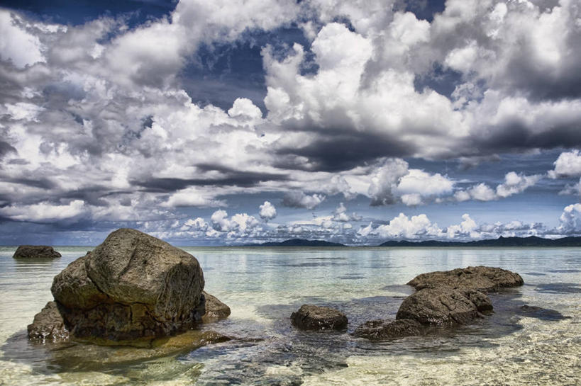 无人,横图,室外,白天,海洋,美景,日本,景观,云,苔藓,风景,天空,自然,景色,摄影,宁静,岩层,自然风光,石垣岛,岩石,彩图