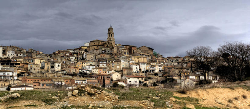 无人,横图,全景,俯视,室外,白天,美景,建筑,西班牙,房屋,景观,乡村,云,历史,废墟,天空,自然,社区,景色,摄影,自然风光,阿拉贡,韦斯卡,彩图,高角度拍摄