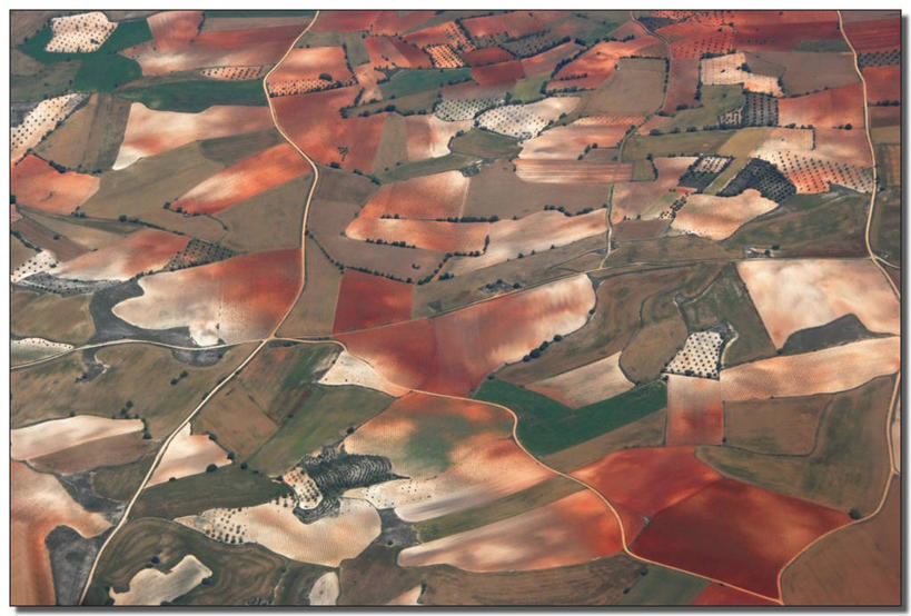 无人,横图,俯视,航拍,室外,白天,游戏,农业,西班牙,地形,田地,玩,娱乐,自然,休闲,益智,摄影,活动,鸟瞰,发泄,消遣,智力,填字游戏,宣泄,几何形状,自然地理,玩耍,嬉戏,彩图,高角度拍摄,纵横字谜