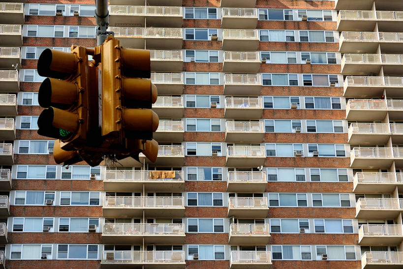 无人,横图,室外,白天,城市,建筑,纽约,美国,公寓,红绿灯,曼哈顿,方向,运输,摄影,纽约州,彩图