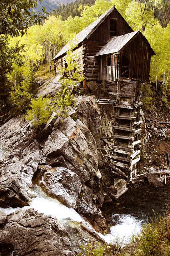 无人,竖图,室外,白天,河流,美国,屋顶,流水,水晶,树,自然,摄影,能源,科罗拉多州,岩石,彩图