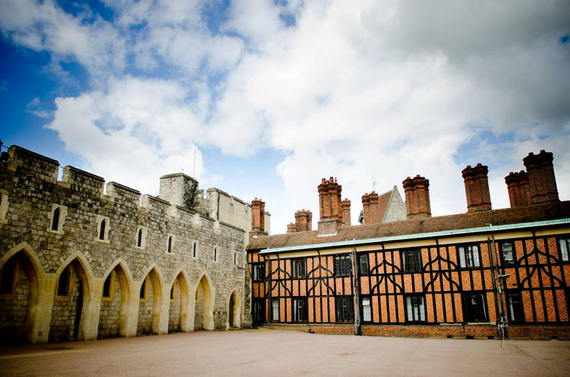 无人,横图,室外,白天,建筑,英国,城堡,云,历史,英格兰,摄影,英国文化,温莎公爵城堡,彩图