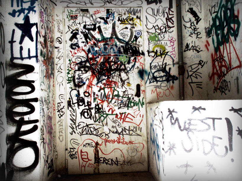 无人,横图,室外,白天,西班牙,巴塞罗那,墙,凌乱,摄影,彩图,涂鸦,巴塞罗那省