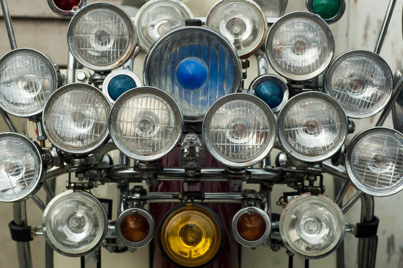 无人,横图,室外,白天,英国,许多,很多,摄影,多样,车灯,收集,彩图