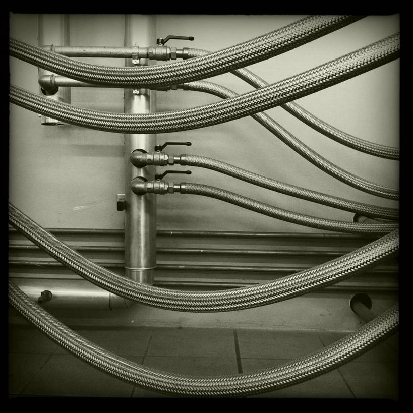 无人,方图,黑白,室内,特写,技术,意大利,一排,整齐,联系,管道,水管,排列,摄影,队列,式样