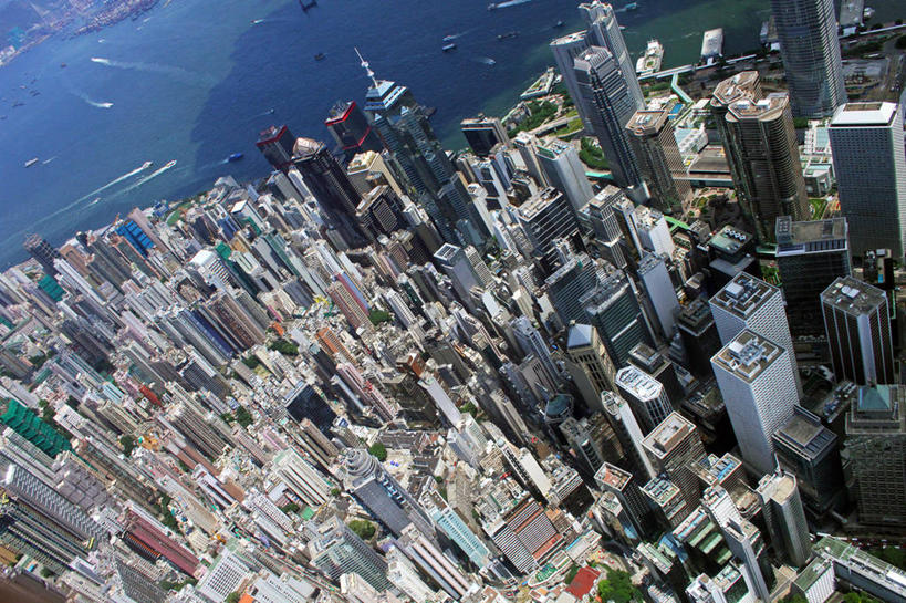 无人,横图,俯视,航拍,室外,白天,度假,海洋,美景,水,天际线,城市风光,城市,建筑,摩天大楼,香港,景观,塔,娱乐,现代,享受,休闲,景色,放松,摄影,鸟瞰,大笪地,彩图,高角度拍摄