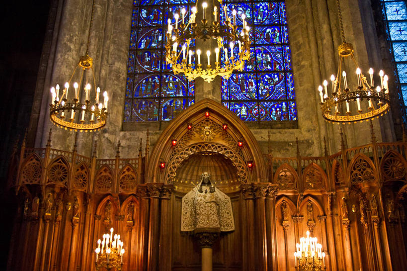 无人,横图,室内,蜡烛,法国,欧洲,雕像,拱门,历史,摄影,宗教,照亮,基督教,西欧,法兰西,法国文化,法兰西共和国,法兰西第五共和国,厄尔.卢瓦尔省,彩图,大教堂,夏特尔