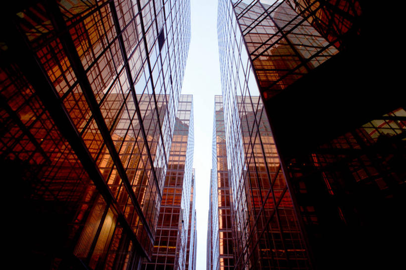 无人,横图,室外,白天,仰视,建筑,香港,反射,现代,天空,摄影,宁静,发展,尖沙咀,彩图,低角度拍摄