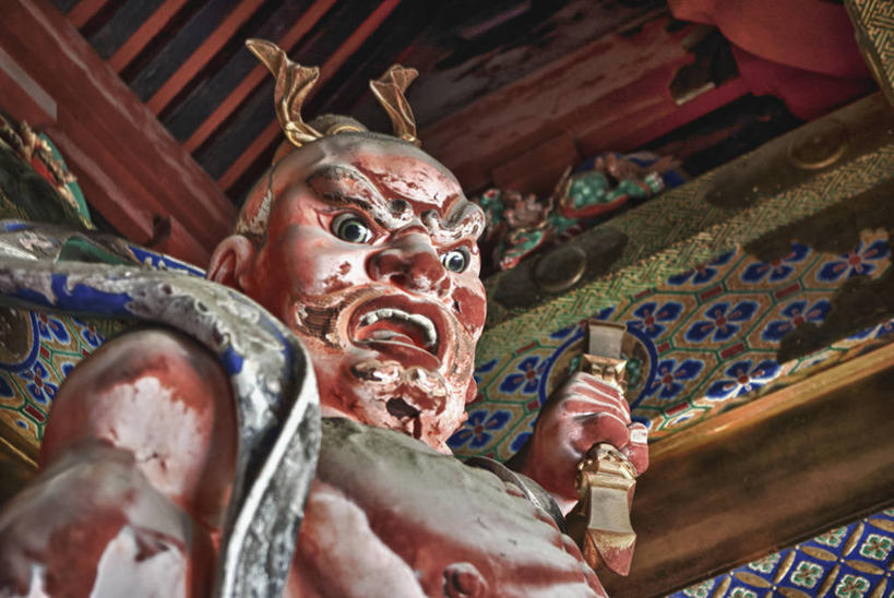 无人,横图,室内,白天,仰视,天花板,日本,亚洲,日本文化,雕像,大门,摄影,神殿,东亚,本州,枥木县,关东地方,本州岛,日本国,崎玉,崎玉县,美术工艺,彩图,低角度拍摄,日高市