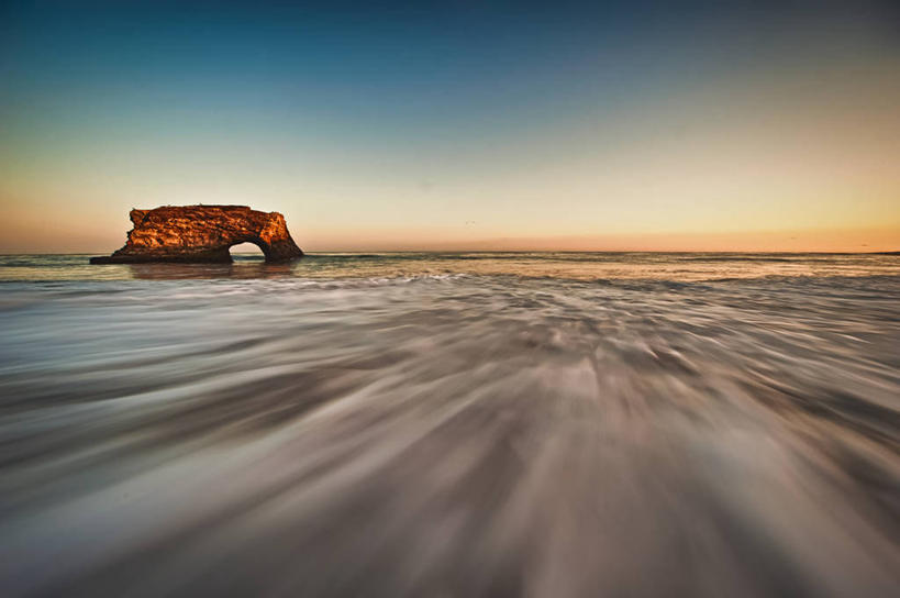 无人,横图,室外,运动模糊,日落,美国,天空,自然,波浪,摄影,宁静,岩层,加利福尼亚,潮汐,岩石,彩图