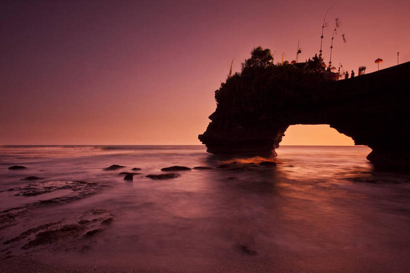 无人,横图,室外,海洋,印度尼西亚,水平线,历史,天空,自然,黄昏,地标建筑,摄影,宗教,宁静,海神庙,岩石,彩图,巴厘