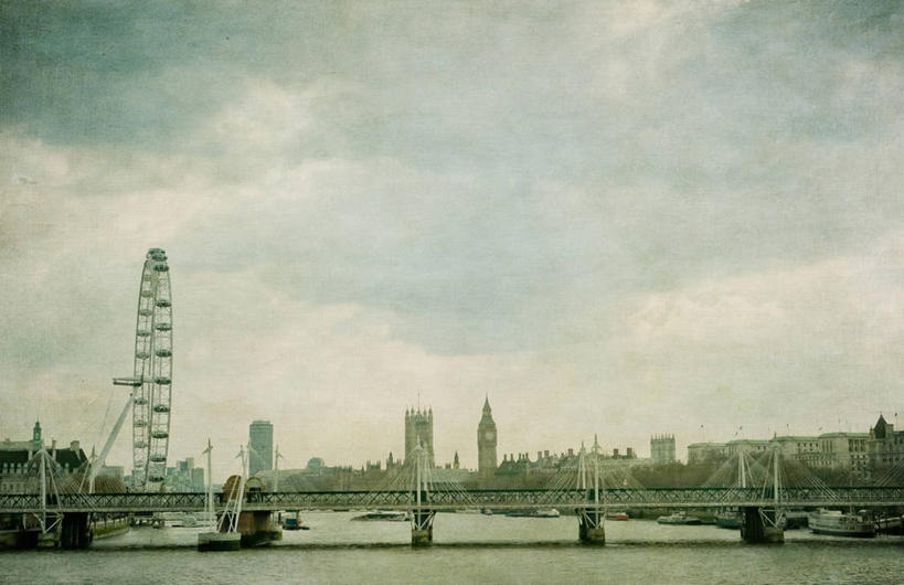 无人,横图,室外,白天,水,天际线,城市,建筑,英国,云,斜拉桥,首都,联系,英格兰,钟塔,天空,摄影,英国文化,大转轮,彩图