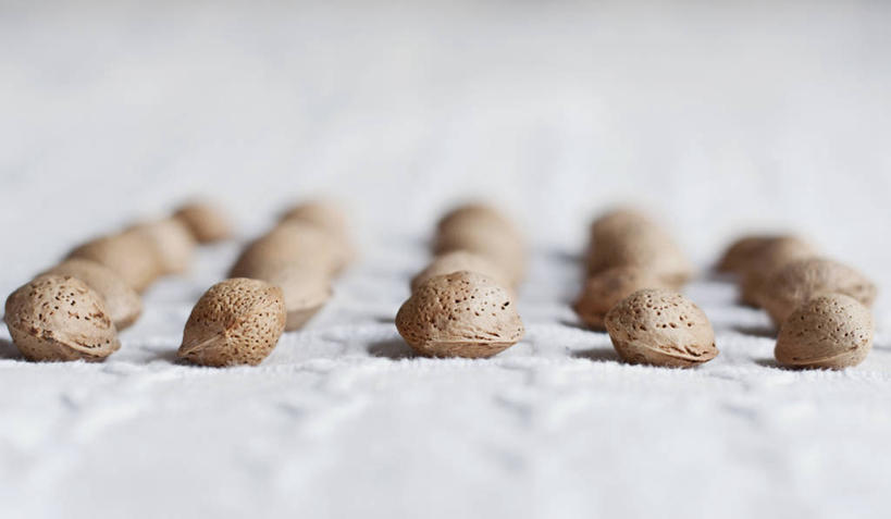 无人,横图,室内,白天,重复,杏仁,一排,许多,整齐,很多,饮食,排列,摄影,队列,清新,立陶宛共和国,彩图