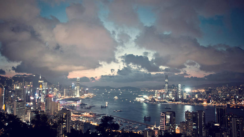 无人,横图,室外,夜晚,度假,美景,城市风光,城市,建筑,香港,景观,云,娱乐,维多利亚港,天空,享受,休闲,景色,放松,摄影,照亮,彩图,海港