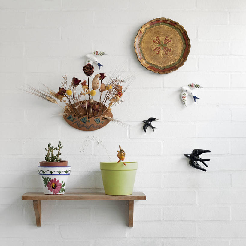 无人,方图,室内,西班牙,巴塞罗那,吊挂,悬挂,挂,砖墙,架子,摄影,彩图,巴塞罗那省