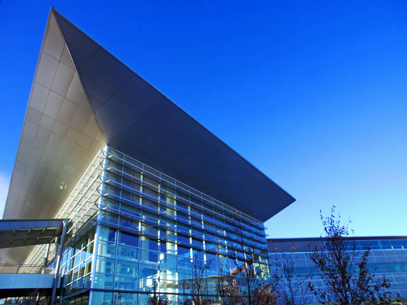 无人,机场,横图,室外,白天,建筑,日光,加拿大,现代,摄影,宁静,万里无云,彩图,温尼伯湖