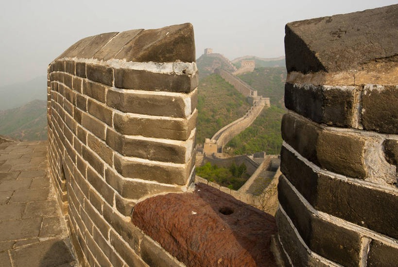 无人,横图,室外,白天,建筑,长城,历史,城墙,天空,地标建筑,摄影,中国文化,彩图