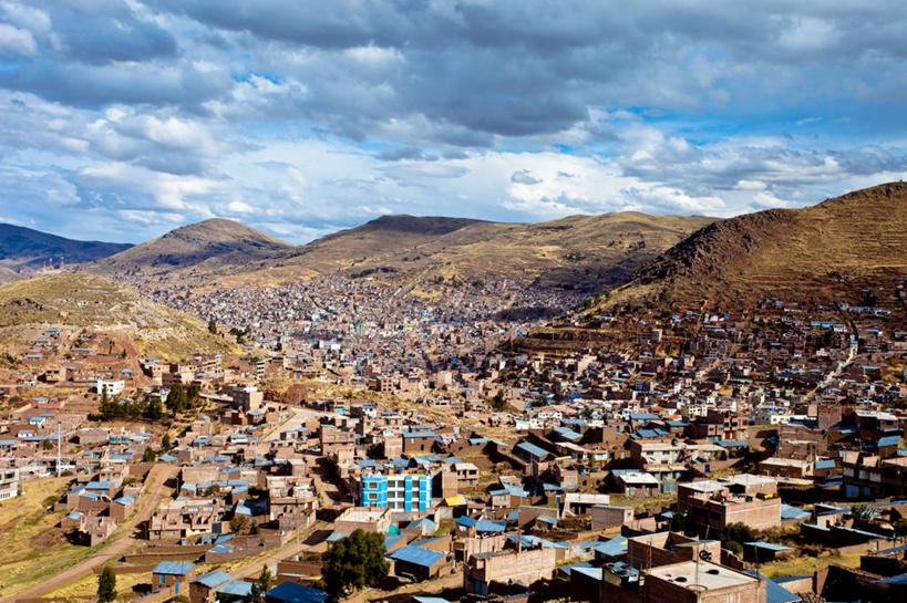 无人,横图,俯视,室外,白天,度假,美景,山,山脉,城市风光,城市,建筑,秘鲁,房屋,景观,云,娱乐,天空,社区,享受,休闲,景色,放松,摄影,普诺,的的喀喀湖,彩图,高角度拍摄