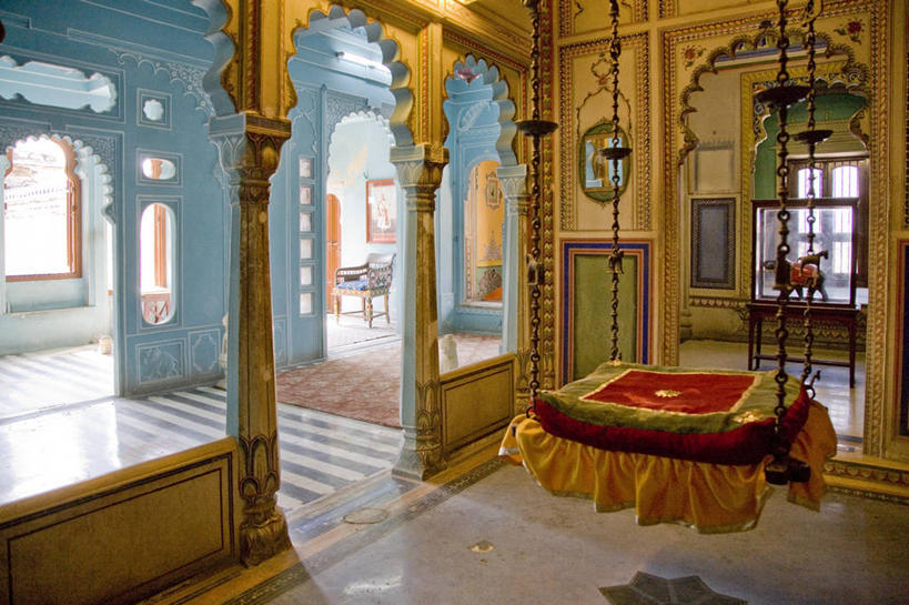 无人,宫殿,横图,室内,白天,印度,亚洲,历史,地标建筑,荡秋千,摄影,南亚,拉贾斯坦邦,拉贾斯坦,印度共和国,乌代浦尔,乌代浦,彩图,湖之城,白色之城