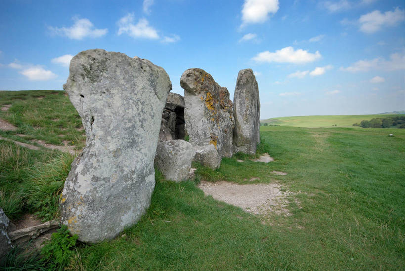无人,横图,室外,英国,地形,云,草,风景,天空,地标建筑,摄影,考古学,英国文化,古代文明,埃夫伯里,彩图,传统文化