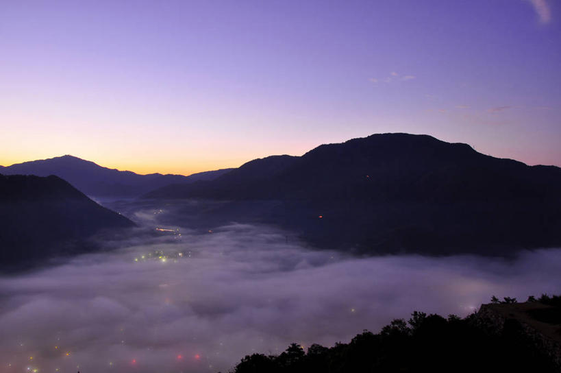 无人,横图,室外,夜晚,日落,山脉,城市,日本,晚霞,霞光,云,落日,风景,天空,自然,黄昏,彩霞,摄影,宁静,剪影,兵库县,夕照,薄暮,夕阳,彩图,傍晚,斜阳