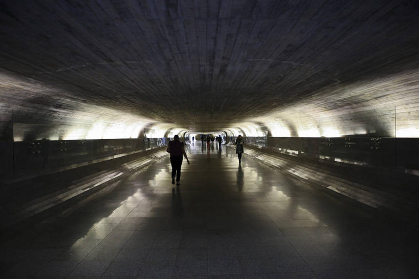 横图,室内,建筑,巴西,隧道,首都,南美,摄影,南美洲,拉丁美洲,美洲,巴西联邦共和国,首府,亚美利加洲,南亚美利加洲,巴西利亚,巴西里亚,步行,彩图