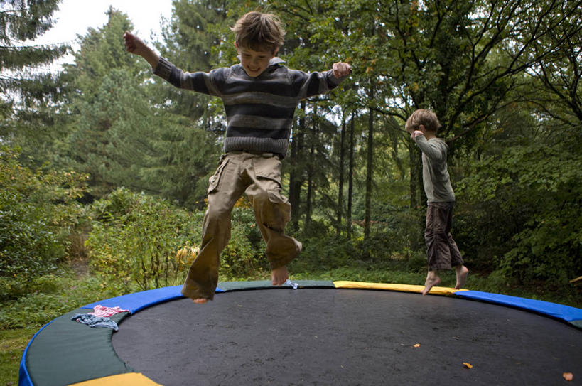 儿童,一个人,两个人,兄弟,跳,举,微笑,横图,室外,白天,快乐,幸福,纯洁,蹦床,荷兰,仅一个男性,仅一个人,注视,休闲装,树,小孩,观察,看,托,仅一个小孩,活力,可爱,乐趣,童年,童趣,观看,察看,享乐,关注,童真,烂漫,无邪,写实,天真,男孩,男人,男性,孩子,举起,举手,举着,向上举,向上伸,向上托,彩图,欢乐,男生