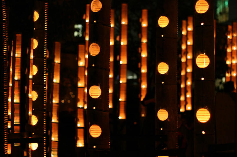 无人,横图,室外,白天,日本,吊挂,悬挂,庆祝,日本文化,装饰,灯笼,挂,摄影,照亮,创造力,熊本,传统节日