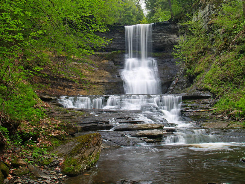 无人,横图,室外,白天,运动模糊,长时间曝光,美景,瀑布,森林,水,美国,委内瑞拉,景观,流水,自然,景色,南美,摄影,宁静,国家公园,岩层,自然风光,纽约州,岩石,旅行,卡奈依马国家公园,郊野公园
