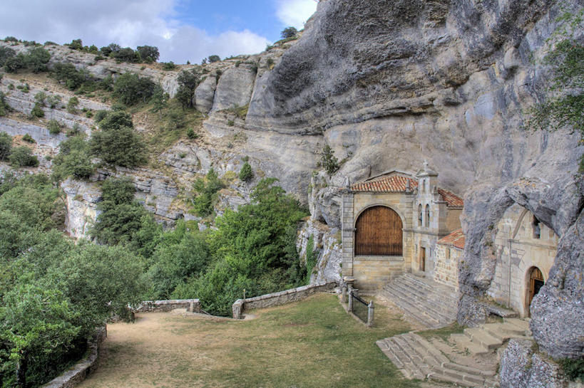 无人,横图,室外,白天,西班牙,欧洲,拱门,历史,摄影,南欧,伊比利亚半岛,布尔戈斯,西班牙王国,卡斯蒂利亚,莱昂,卡斯蒂利亚.莱昂,莱昂省,岩石,旅行,布尔戈斯省,过去