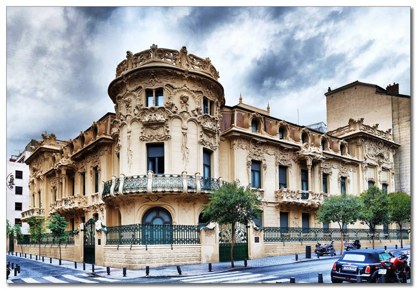 无人,宫殿,横图,室外,白天,建筑,路,汽车,西班牙,路标,机动车,首都,树,天空,马德里,运输,摄影,马德里省,伊比利亚半岛,旅行