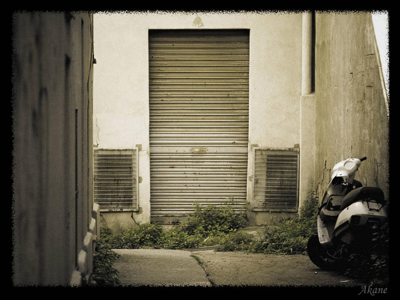 无人,横图,室外,白天,摩托车,西班牙,百叶窗,机动车,草,运输,摄影,停止,暂停,停滞,伊比利亚半岛