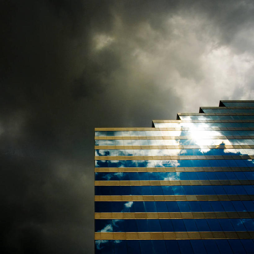 无人,方图,室外,白天,仰视,商务,窗户,建筑,加拿大,反射,乌云,云,天气,办公大楼,摄影,企业,公司,多伦多,安大略省,低角度拍摄