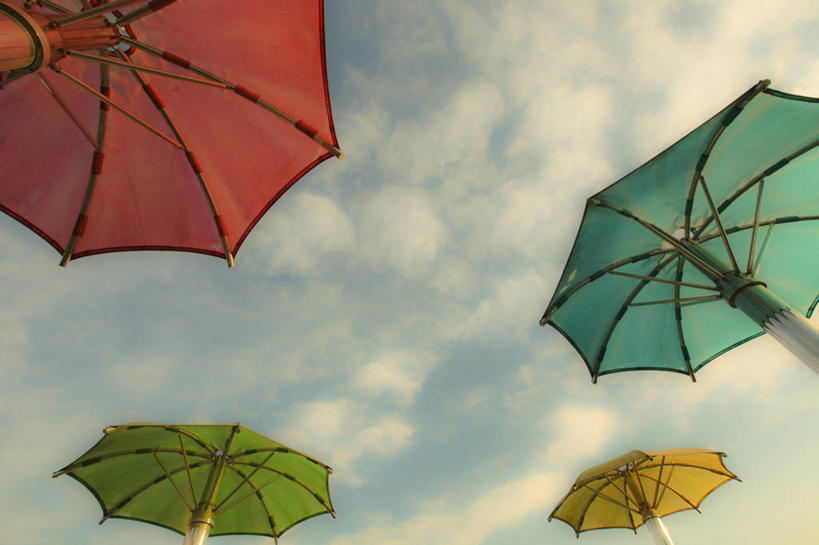 无人,横图,室外,白天,仰视,度假,东京,日本,伞,雨伞,遮阳伞,云,关东地区,首都,阳伞,天空,摄影,保护,太阳伞,东亚,低角度拍摄,旅行