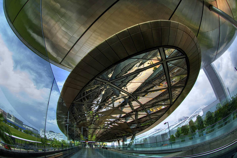 无人,横图,室外,白天,建筑,车站,新加坡,透明,站台,月台,运输,摄影,旅行