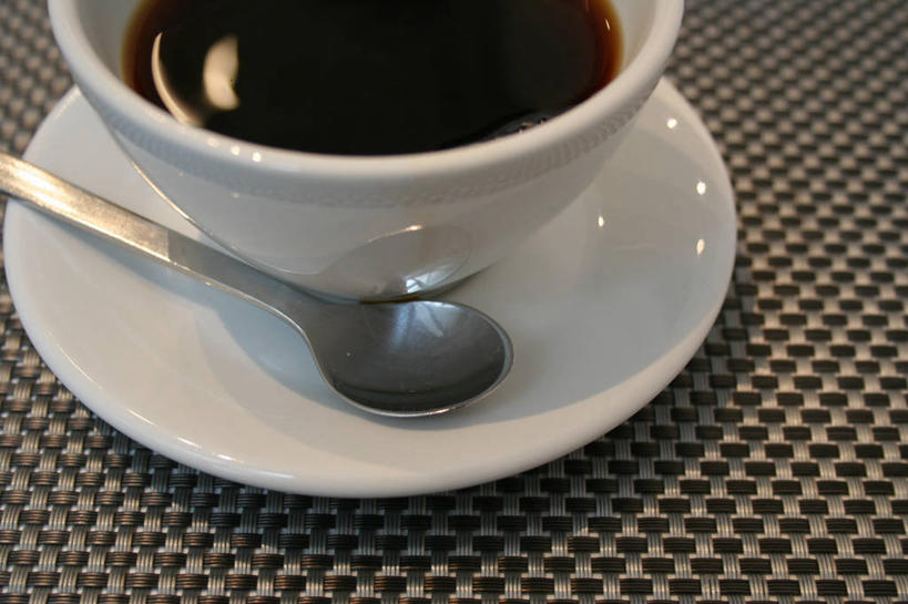 咖啡,无人,横图,特写,餐具,纽约,美国,反射,咖啡杯,饮食,茶碟,汤匙,摄影,清新,热饮,纽约州,式样,茶杯,茶匙