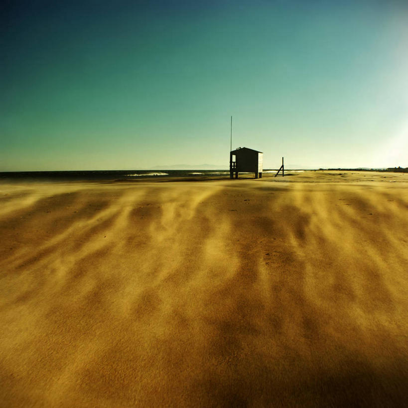 无人,方图,室外,白天,度假,风,法国,沙子,天空,摄影,宁静,中欧,万里无云,旅行,小屋