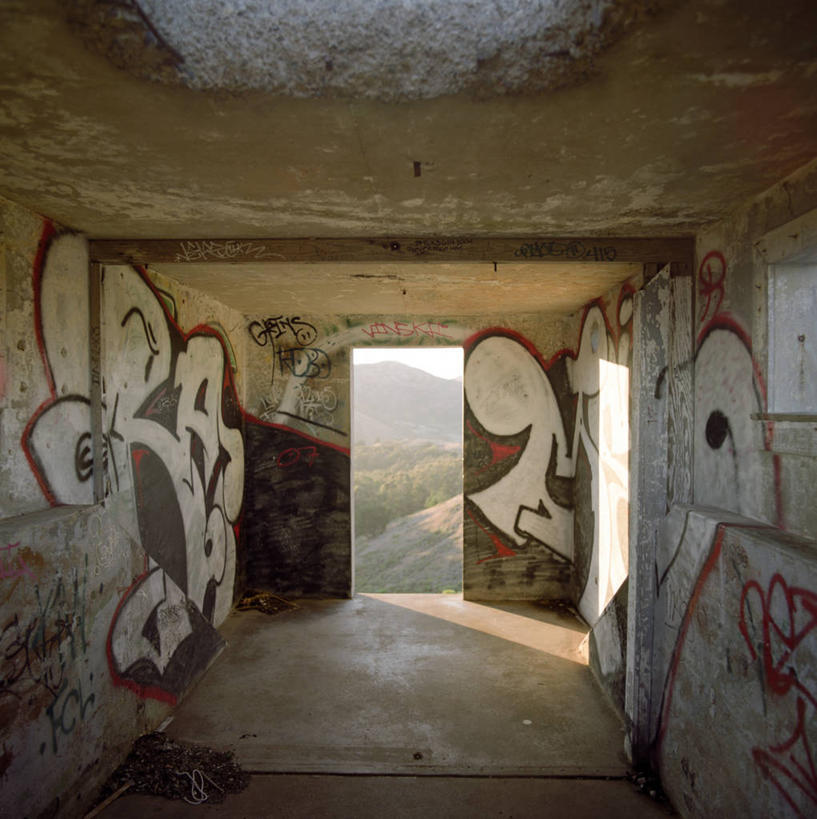 无人,方图,室内,安全,山,日光,美国,历史,摄影,保护,创造力,旧金山,防空洞,马林县,涂鸦