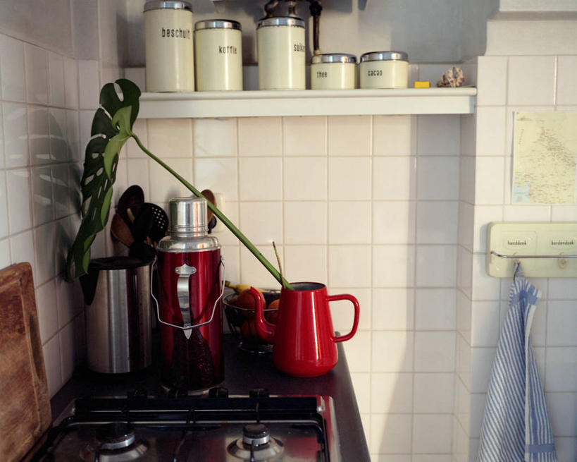 无人,横图,室内,白天,厨房,叶子,荷兰,瓷砖,灶台,茎,咖啡壶,首都,架子,摄影,炊具,广口瓶,阿姆斯特丹,彩图