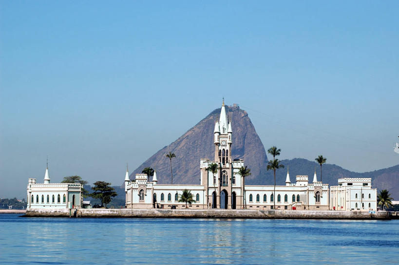 无人,宫殿,横图,室外,白天,海洋,山,建筑,巴西,塔,南美,摄影,里约热内卢,万里无云,里约热内卢州,彩图
