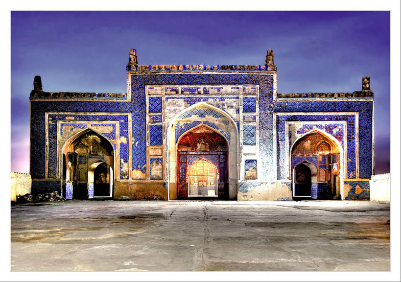 无人,横图,室外,建筑,巴基斯坦,拱门,天空,黄昏,摄影,复杂,照亮,伊斯兰教,清真寺,印度次大陆,岩石,彩图