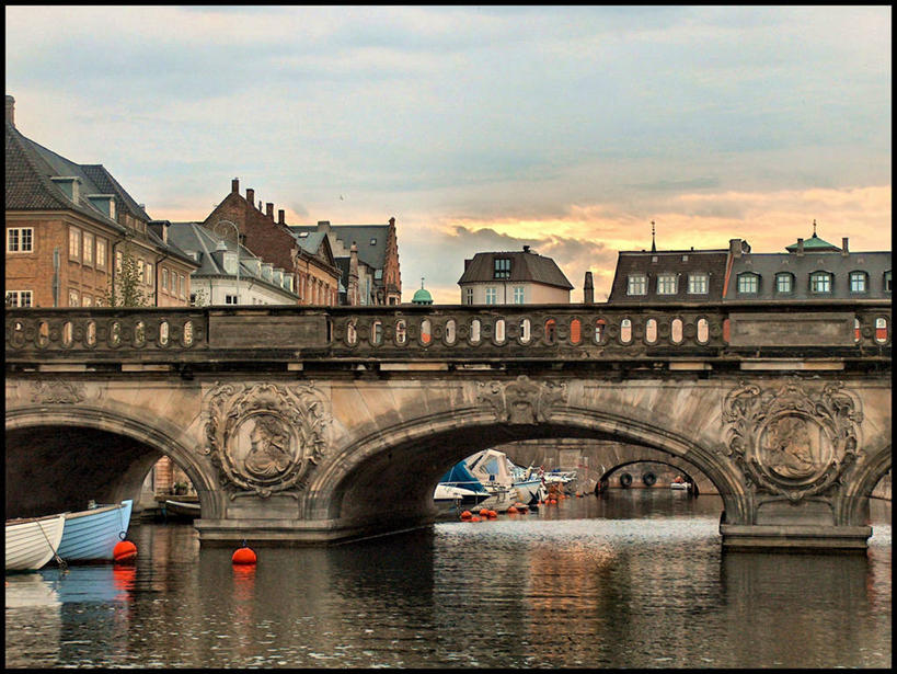 无人,横图,室外,白天,河流,城市,建筑,丹麦,古城,桥,首都,摄影,斯堪狄纳维亚半岛,哥本哈根,西兰岛,彩图,浅浮雕