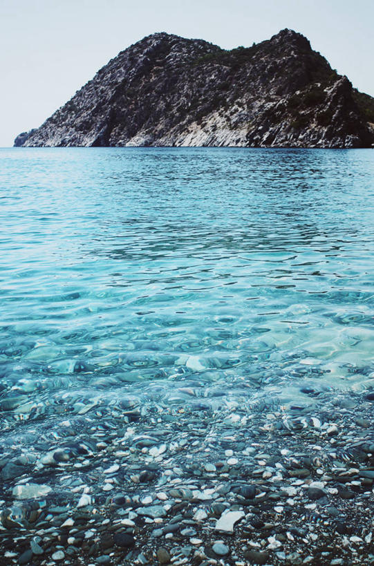 无人,竖图,分离着色,室外,白天,海洋,山,水,欧洲,蓝色,风景,摄影,宁静,中东,纯净,彩图