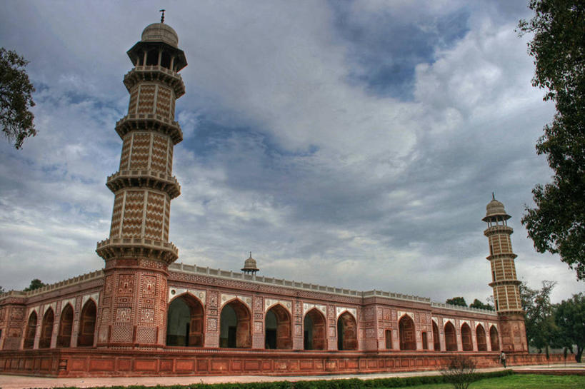 无人,横图,室外,白天,建筑,巴基斯坦,塔,历史,摄影,印度文化,拱廊,拉合尔,彩图,旅行