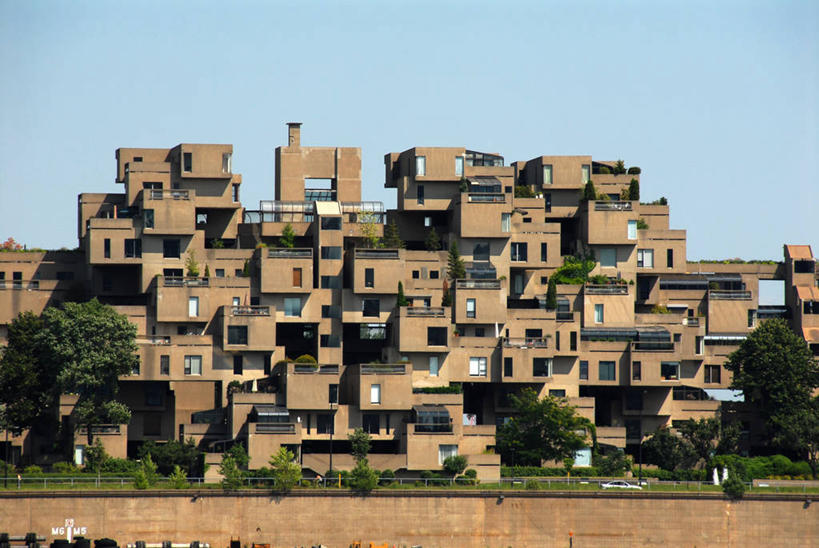 无人,横图,室外,白天,建筑,加拿大,公寓,立方体,现代,摄影,蒙特利尔,彩图,旅行